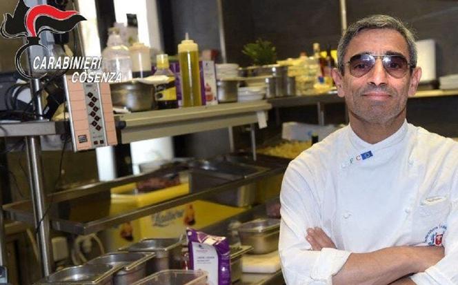 Edgardo Greco dans un lieu tenu secret en Italie, sur une photographie diffusée par les carabiniers de Cosenza via Interpol le 3 février 2023,