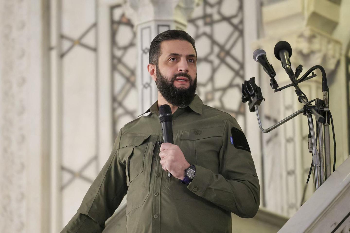 Syrian President al-Sharaa calls for united efforts to rebuild a year after Assad's ouster