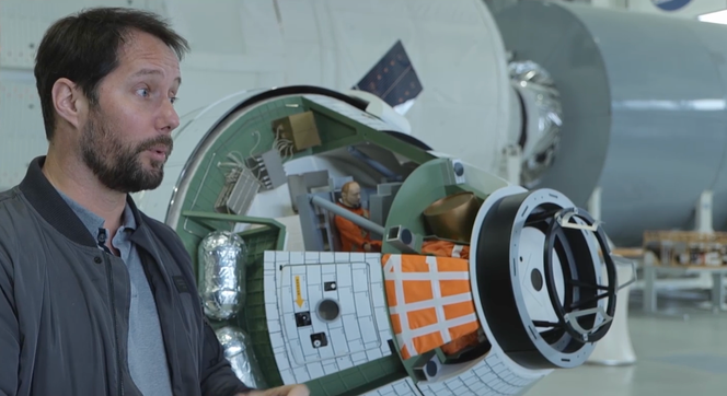 Thomas Pesquet en el documental “Génération Artemis”, de Elodie Fertil.