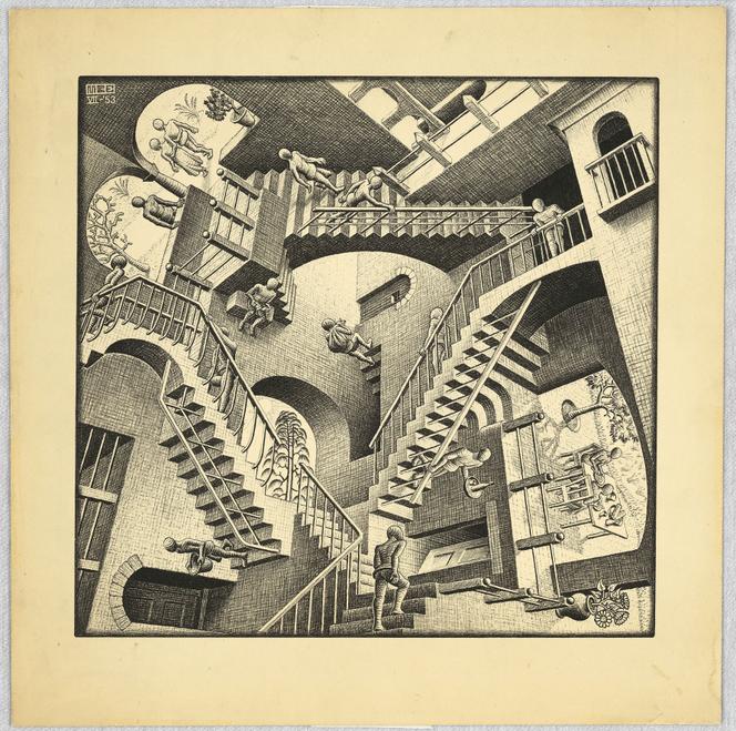 « Relativité » (1953), de M.C. Escher.