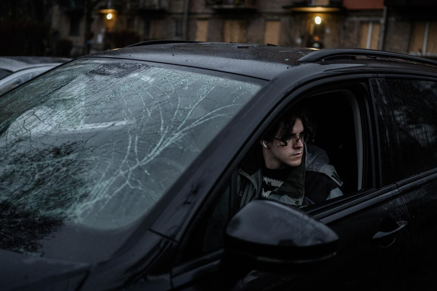 Kiev, la ville aux yeux cernés