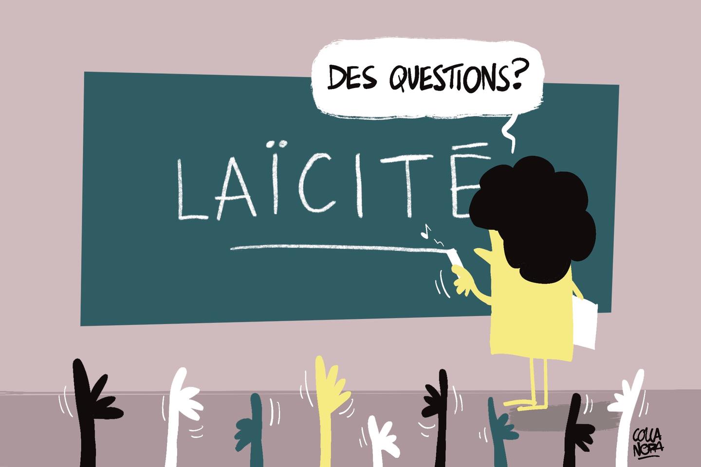 French students have become better informed about secularism, but also more critical