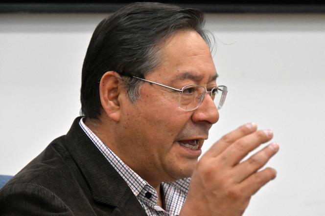 Luis Arce, à La Paz, le 18 juin 2025.