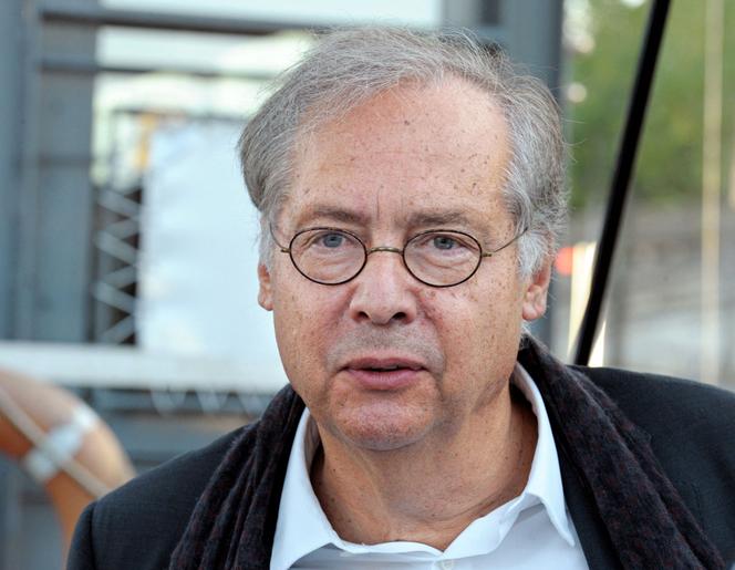 L’architecte Denis Valode, lors de l’inauguration du centre commercial Beaugrenelle, à Paris, le 22 octobre 2013.