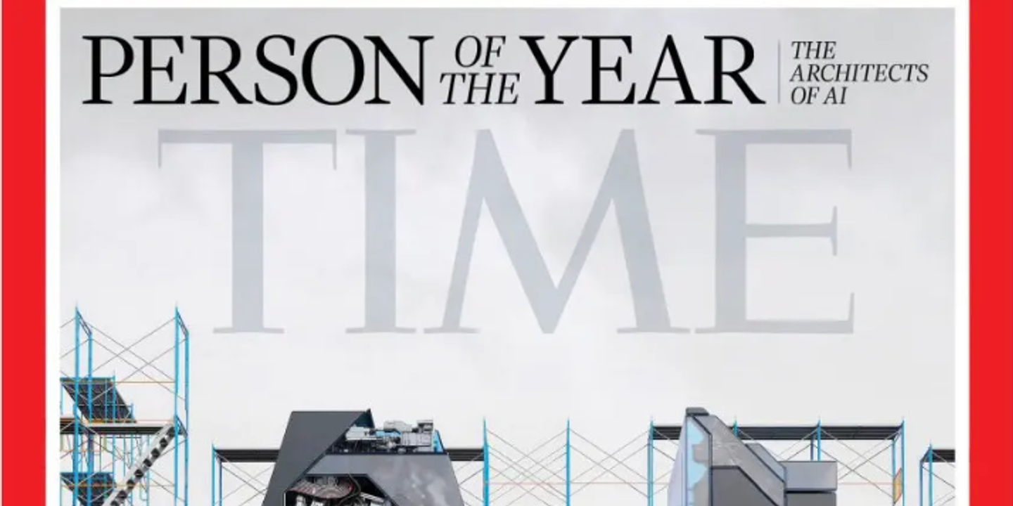 Les grands patrons de l’IA désignés personnalités de l’année 2025 par le magazine « Time »