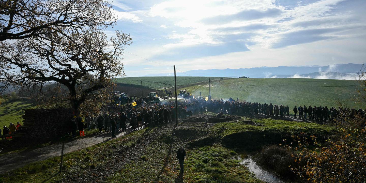 En Ariège, les gendarmes tentent de déloger les manifestants mobilisés pour empêcher l’abattage de vaches dans un élevage touché par la dermatose