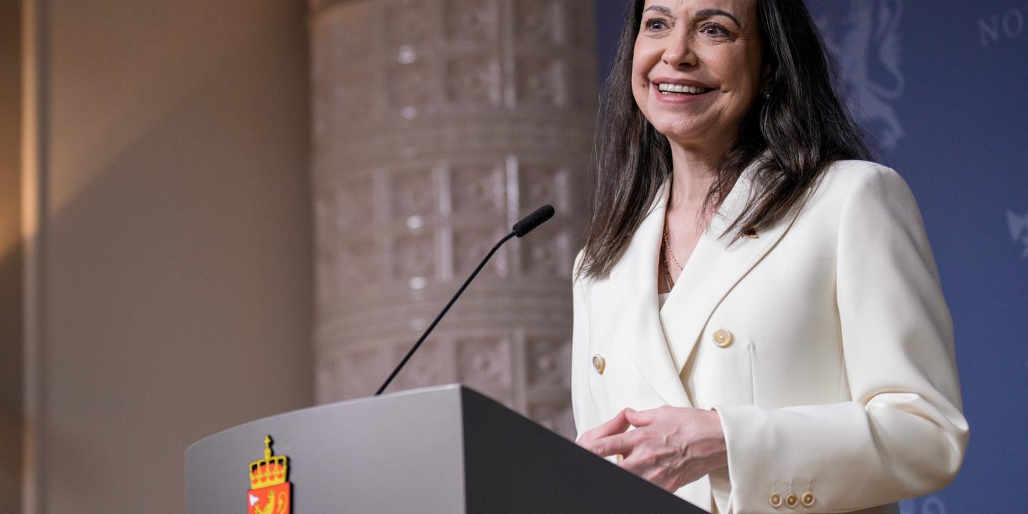 Maria Corina Machado, Prix Nobel de la paix, accepte la récompense « au nom du peuple vénézuélien »