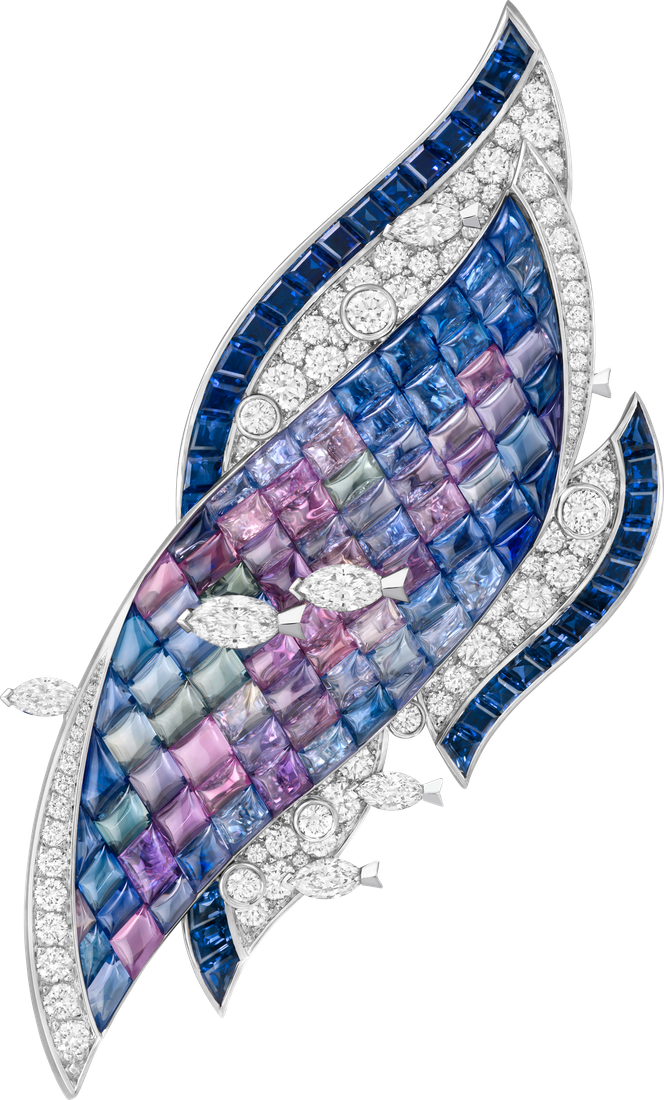 Clip Poissons mystérieux (2024), Van Cleef & Arpels.