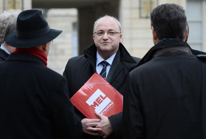 Damien Castelain, à Paris, le 19 février 2015.