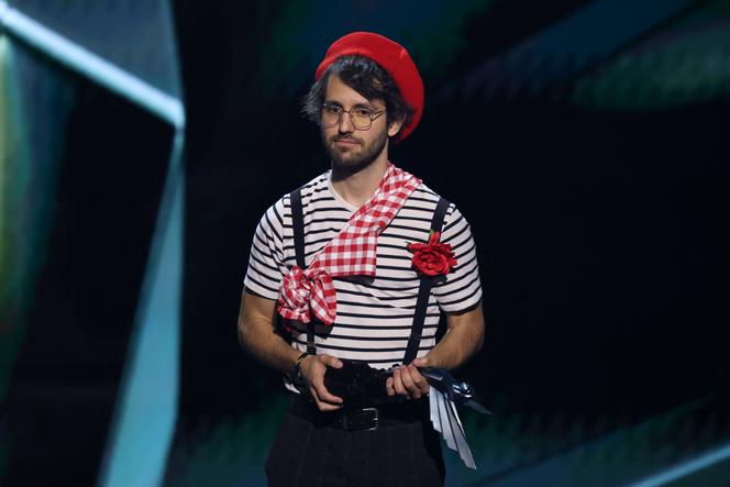 Guillaume Broche, criador do videogame Clair Obscur: Expedition 33, durante o Game Awards no Peacock Theatre em Los Angeles, Califórnia, em 11 de dezembro de 2025. 
