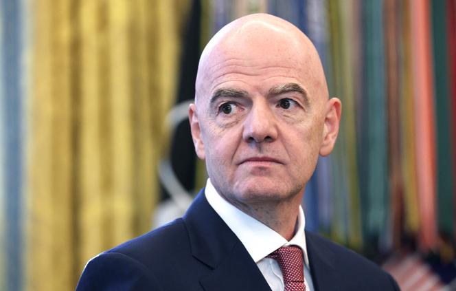 Le président de la Fédération internationale de football (FIFA), Gianni Infantino, à Washington, le 17 novembre 2025.