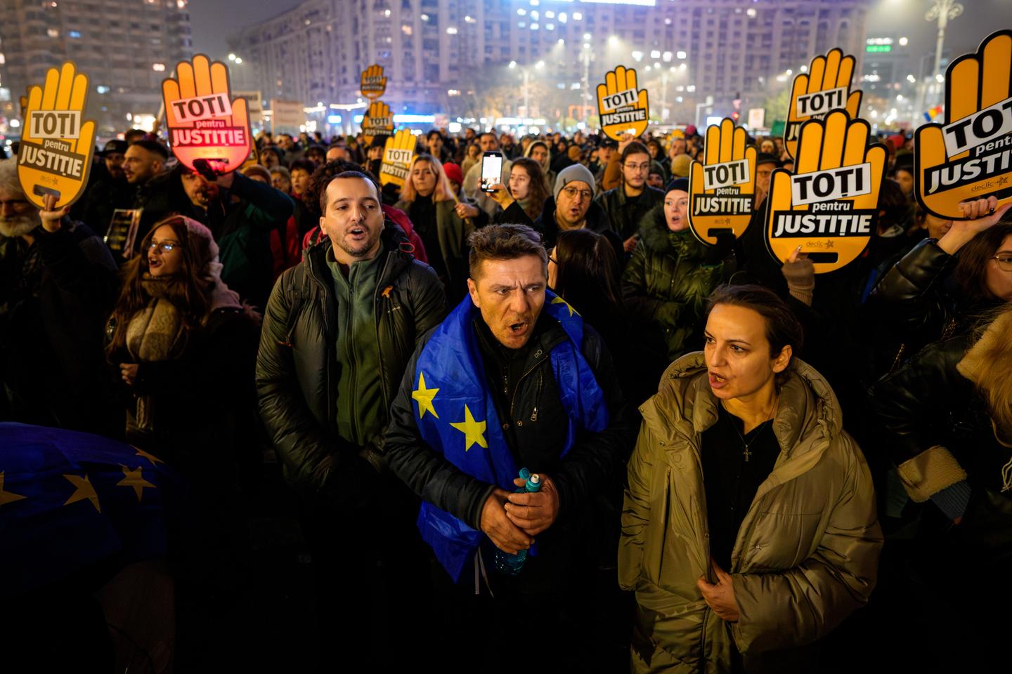 En Roumanie, manifestations contre la « justice capturée » et la corruption En Roumanie, manifestations contre la « justice capturée » et la corruption