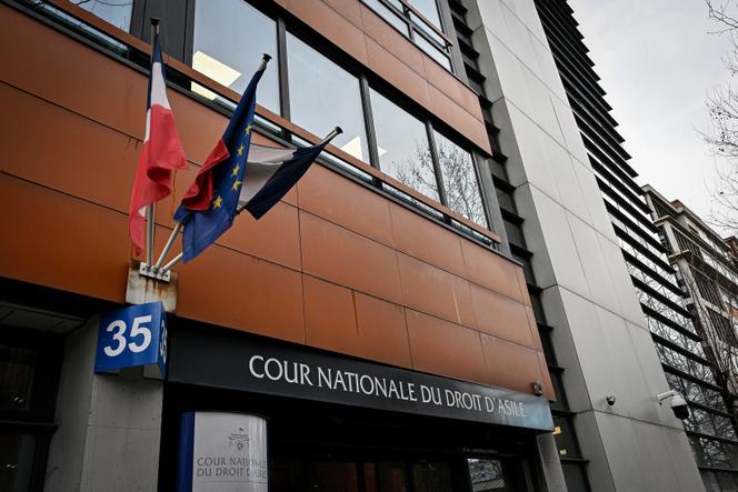 La Cour nationale du droit d’asile, à Montreuil (Seine-Saint-Denis), le 22 février 2024.
