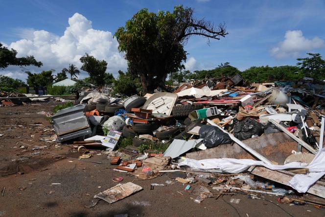 After Cyclone Chido. In Mayotte, in December 2025. 