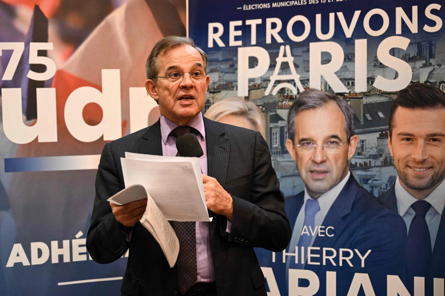 Municipales à Paris : Thierry Mariani se lance dans la course pour le RN Municipales à Paris : Thierry Mariani se lance dans la course pour le RN