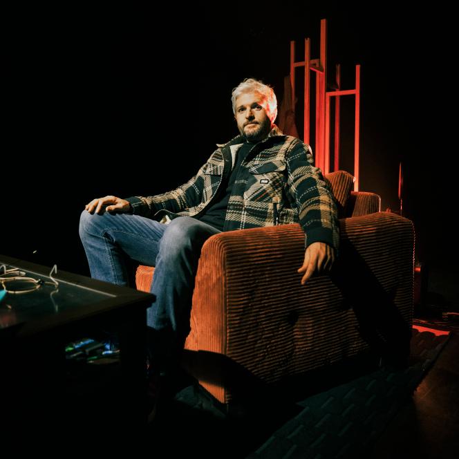 Pierre-Emmanuel Barré, à Liège (Belgique), en février 2025.