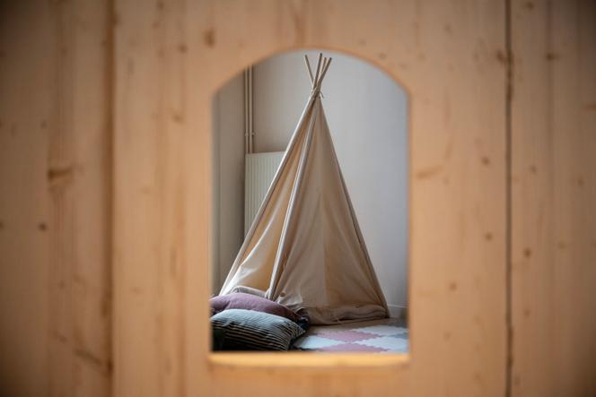 Une salle de jeux pour enfants victimes de violence à Paris