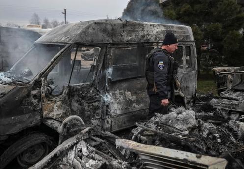 A Zaporijia, en Ukraine, le 14 décembre 2025.