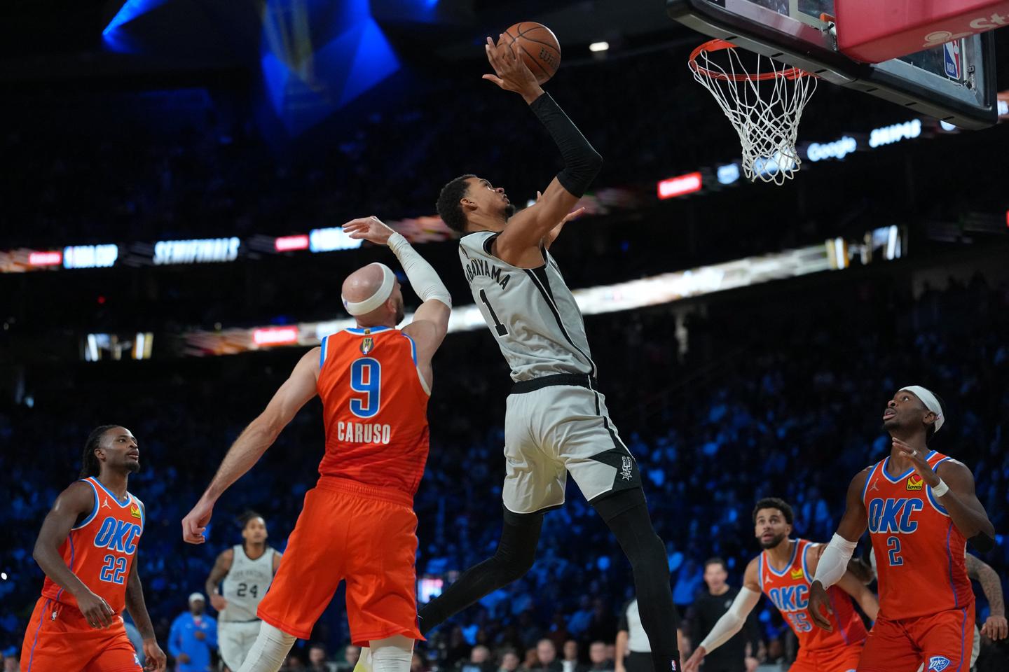 Retour victorieux de Victor Wembanyama avec les Spurs qui réalisent l’exploit de battre le Thunder