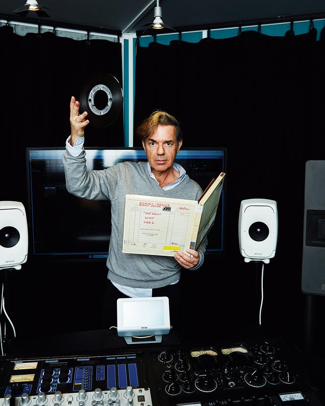 Stéphane Lerouge dans les studios d’Universal, le 12 décembre, à Paris.