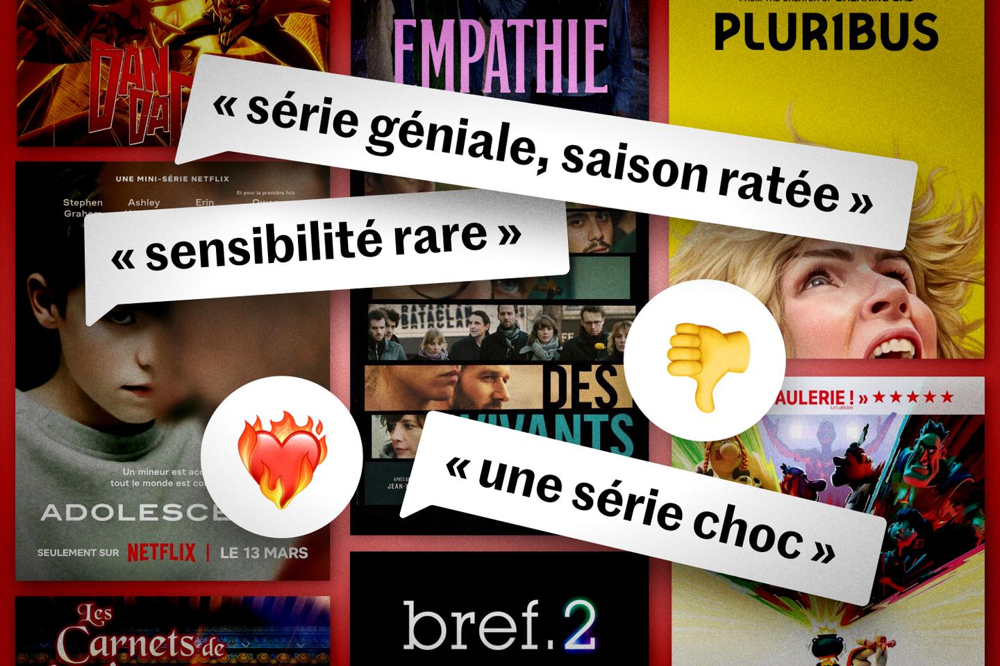 Les 30 séries préférées des lecteurs du « Monde » en 2025