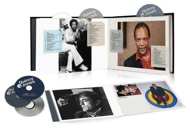 Visuel du coffret « The Legacy of Quincy Jones ».