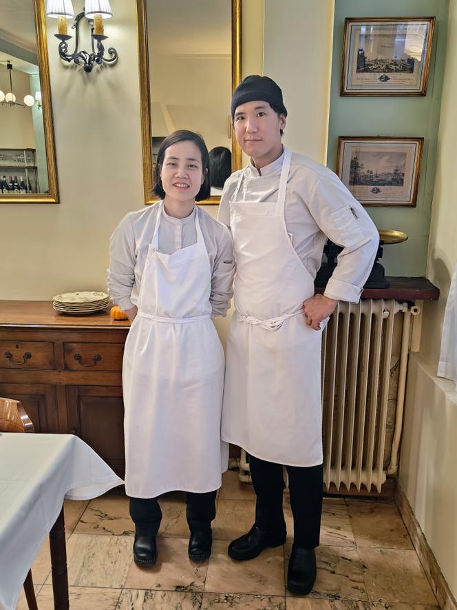 Les chefs Sungmi Lee et Kazuaki Aoi, chez Alt, Paris 16e.