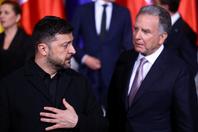 Ukrainian President Volodymyr Zelensky and US special envoy Steve Witkoff in Berlin, December 15, 2025.