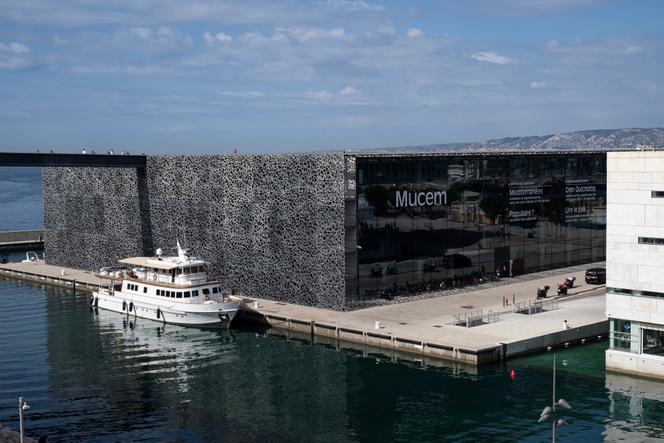 Le Musée des civilisations de l’Europe et de la Méditerranée (MuCEM) à Marseille, en octobre 2025.