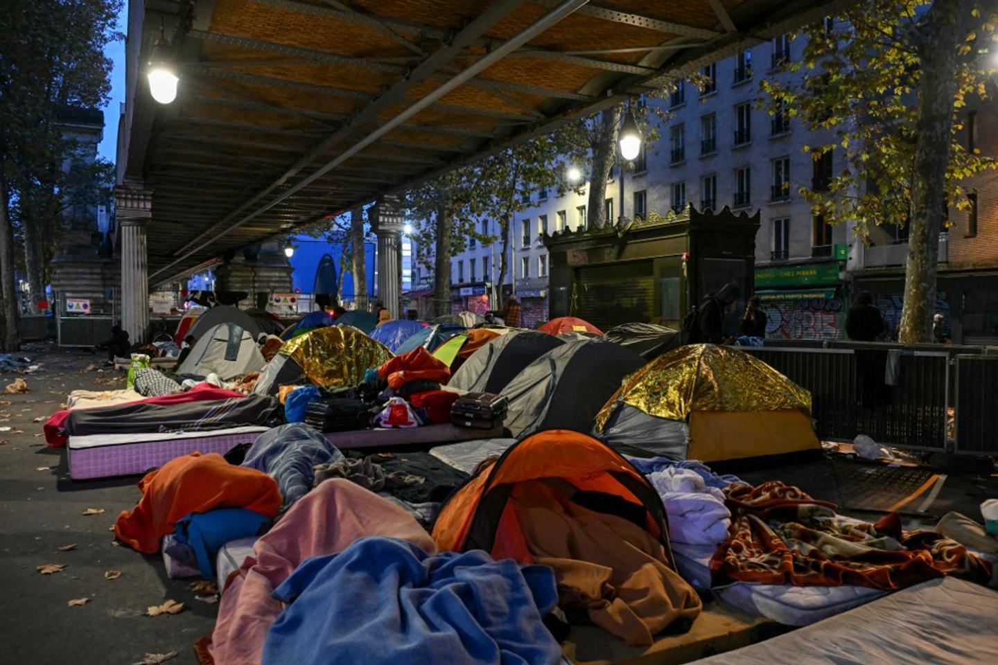 A Paris, le nombre de sans-abri dans les campements au plus haut depuis six ans