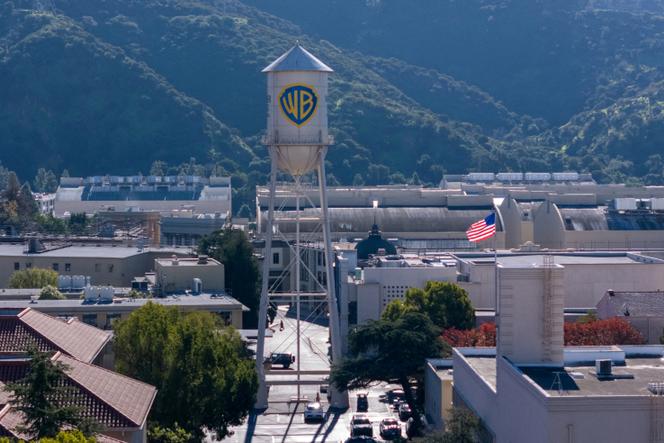 Les studios Warner Bros., à Burbank (Etat de Californie), le 8 décembre 2025.