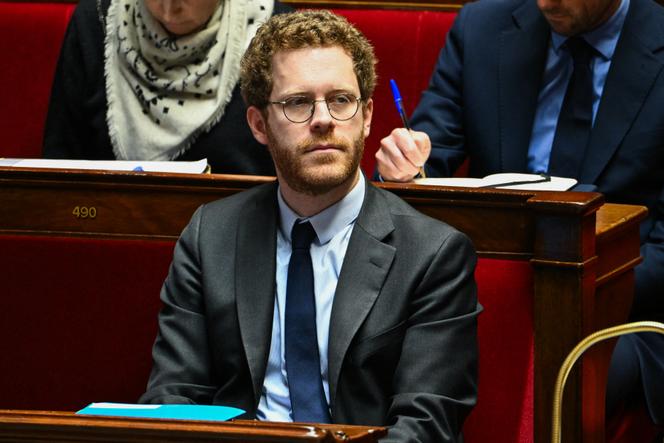 David Amiel, secrétaire d’Etat à la fonction publique, à l’Assemblée nationale, à Paris, le 28 octobre 2025.