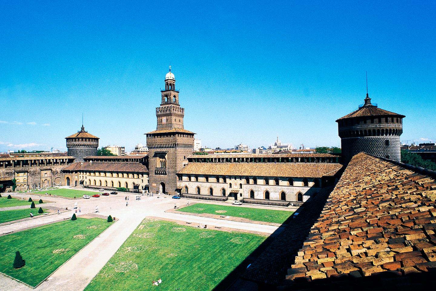 Au château des Sforza à Milan, les tunnels secrets de Léonard de Vinci ne seraient que des égouts Au château des Sforza à Milan, les tunnels secrets de Léonard de Vinci ne seraient que des égouts