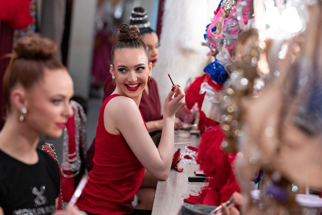 Dans les loges du Moulin-Rouge, à Paris, le 12 mars 2024.