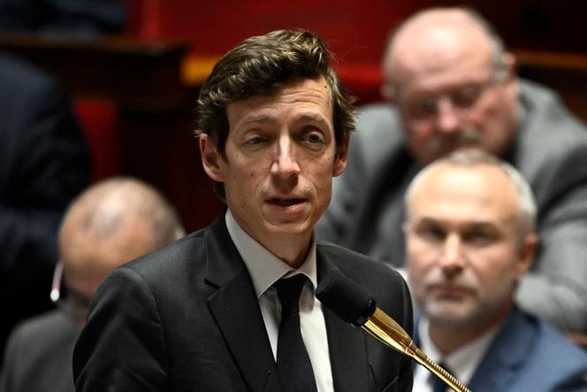 Edouard Geffray, ministre de l’éducation nationale, à l’Assemblée nationale, à Paris, le 10 décembre 2025.