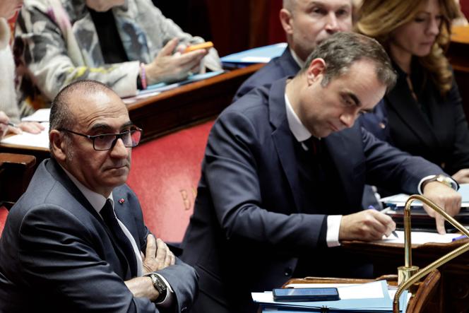 Le ministre de l’intérieur, Laurent Nuñez, à l’Assemblée nationale à Paris le 17 décembre 2025. 