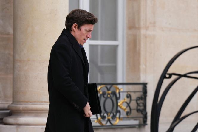 Le ministre de l’éducation nationale, Edouard Geffray, à l’Elysée, le 17 décembre 2025.