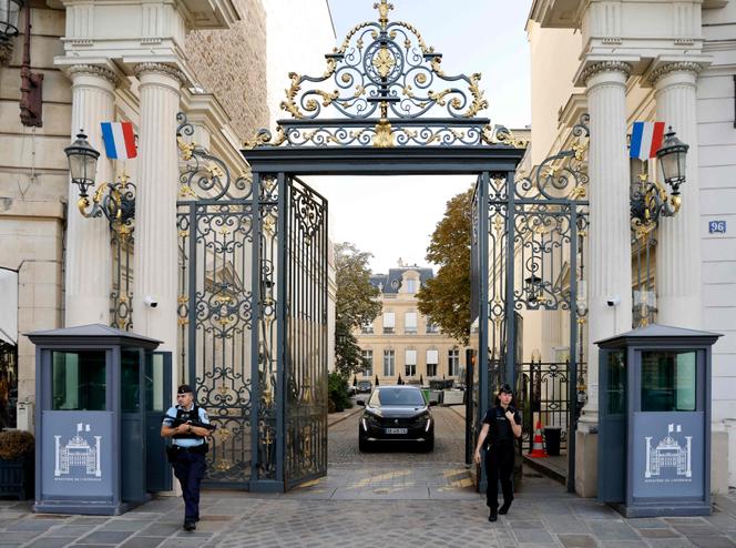 L’entrée du ministère de la Justice, à Paris, en septembre 2023. 
