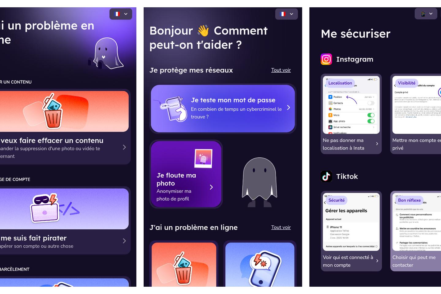 FantomApp, l’application de la CNIL qui aide les ados à se protéger sur les réseaux sociaux
