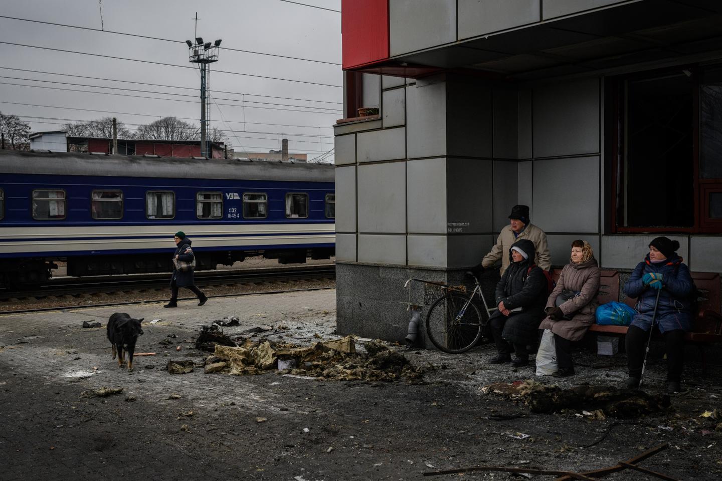 En Ukraine, le réseau ferroviaire de plus en plus ciblé par les forces russes