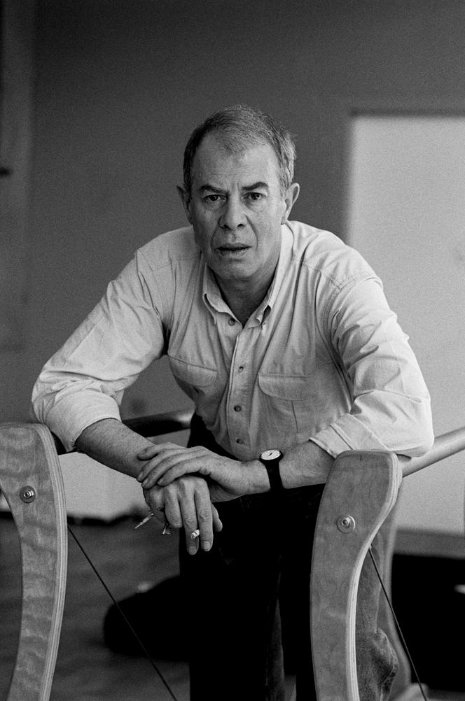 Le chorégraphe néerlandais Hans van Manen, à La Haye, le 12 avril 1989.