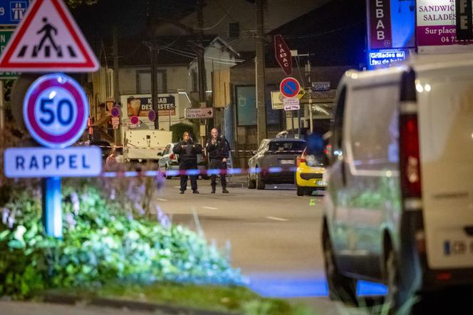 After a shooting in Clermont-Ferrand, which left one injured, on October 8, 2025.