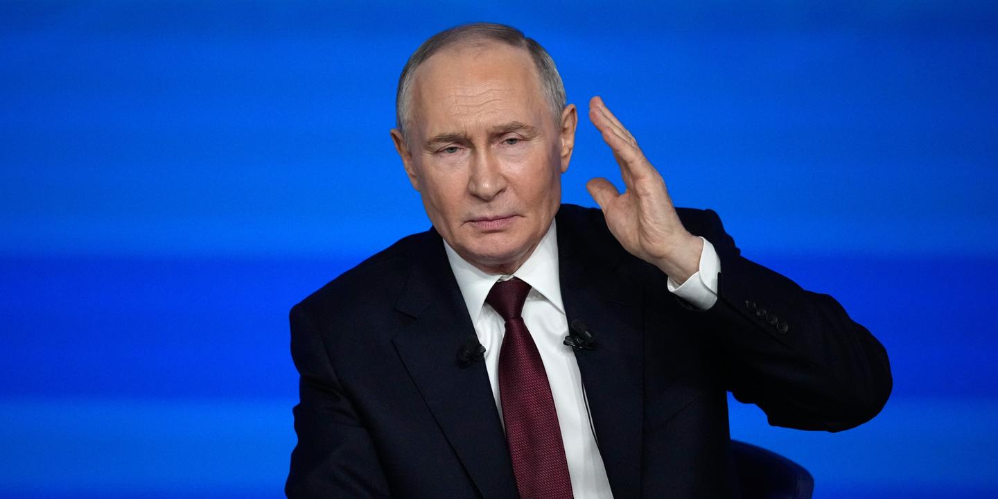 la Russie n’attaquera personne si elle est « traitée avec respect », affirme Vladimir Poutine lors de sa conférence de presse annuelle