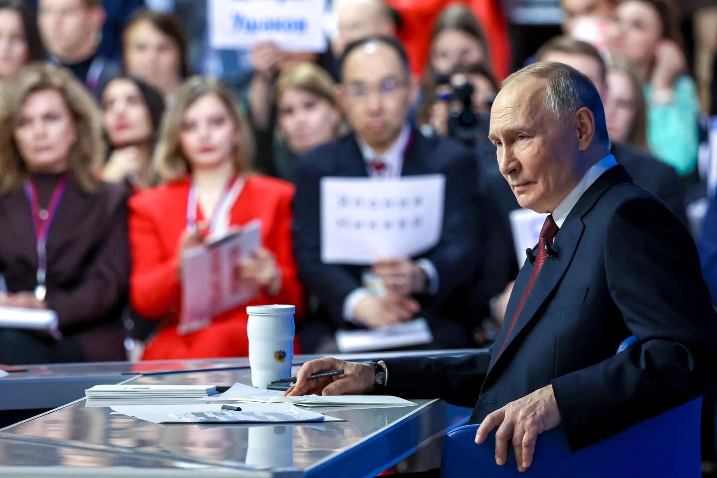 Putin signals readiness for a long war and promises 'new success'