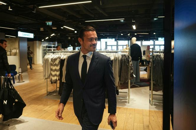 Frédéric Merlin au BHV, à Paris, le 5&nbsp;novembre 2025.