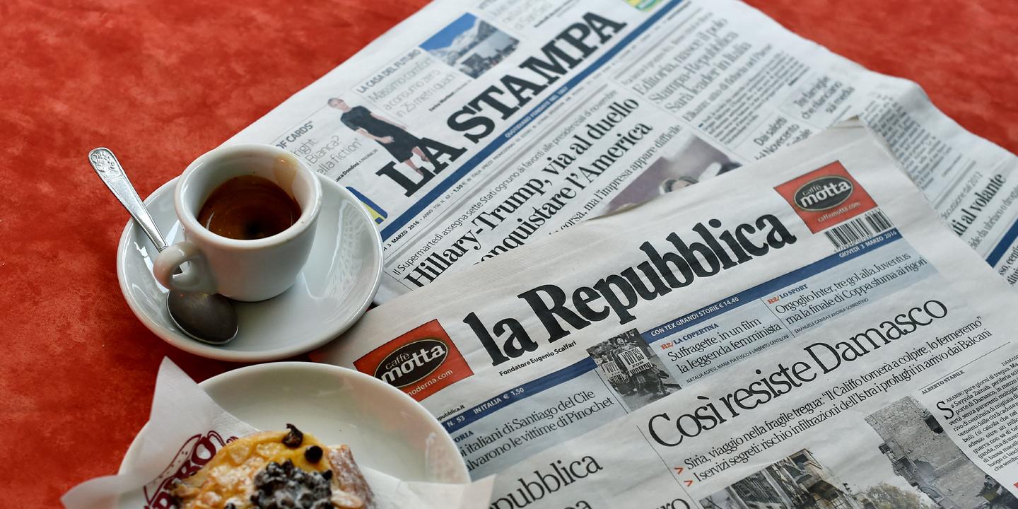 En Italie, la cession annoncée de « la Repubblica » et de « La Stampa » affaiblit « une alternative politique et culturelle dans le pays »