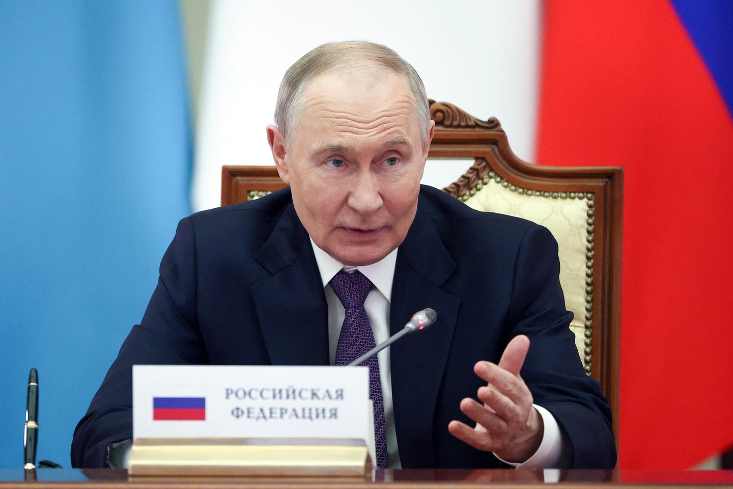 Putin Says Russia Seeks Ukraine Peace Talks, Backs INSTC Project