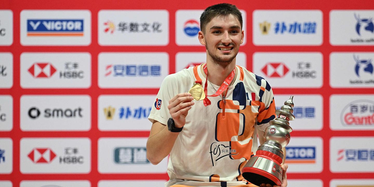 Christo Popov remporte les World Tour Finals, le plus grand exploit de l’histoire du badminton français
