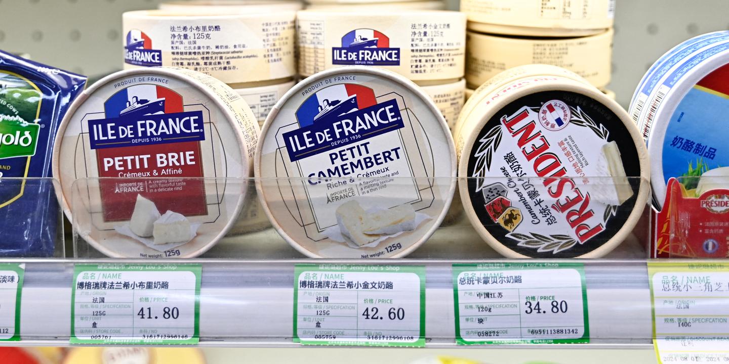 L’UE condamne les taxes douanières annoncées par la Chine sur certains produits laitiers européens