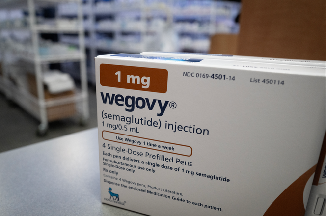 Le traitement injectable amaigrissant Wegovy dans une pharmacie de Chicago (Illinois), le 24 avril 2024.